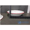 Image 6 : (2) Enamel Wash Basins