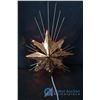 Image 7 : Copper Star Light (working), Brass Items, Crystal Dish and Wine Bottle Coaster