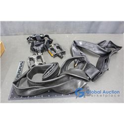 26" x 1.9/2.125 Bicycle Tire Tube, 24" 1.95 Bicycle Tire Tube, (2) Plastic Petals and Alps Head Lamp