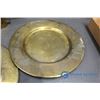Image 4 : (2) Brass Coloured plates and (1) Brass Coloured Cup