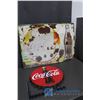 Image 1 : Vintage Coca-Cola Metal Sign and Repro Metal Sign