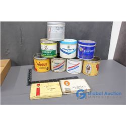 (10) Tobacco Tins - Export, Players, Vogue, Daily Mail