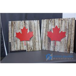 **Maple Leaf Foam Wall Decor