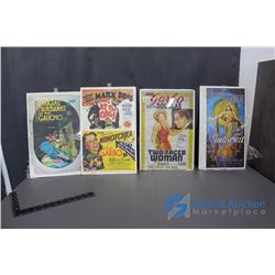 (4) Vintage Movie Advertisements