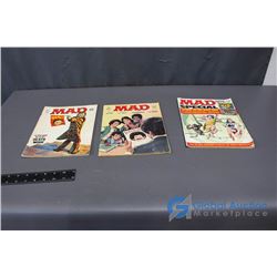 (3) Mad Magazines