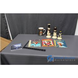 Holiday Candle Holders, Cups, and Assorted