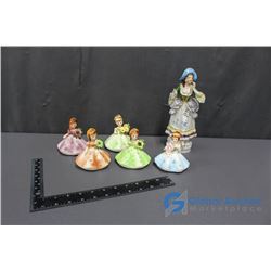 Birthstone and Lady Figurines