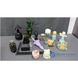 Various Avon Products, Candle Holders
