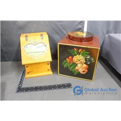 Wooden Storage Boxes