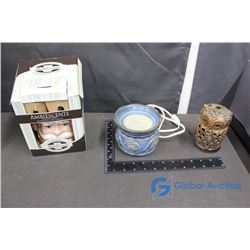 Owl Tea Light, Electric Wax Melters and Santa AmbiEscents Electric Wax Melter