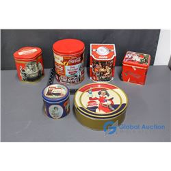 Assorted Tins - Coca-Cola and Pepsi