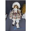 Image 2 : (5) Porcelain Dolls
