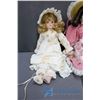 Image 2 : (4) Porcelain Dolls - The Heritage Collection