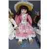 Image 3 : (4) Porcelain Dolls - The Heritage Collection