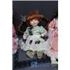 Image 4 : (4) Porcelain Dolls - The Heritage Collection