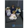 Image 1 : (4) Porcelain Dolls