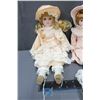 Image 3 : (4) Porcelain Dolls