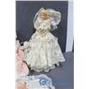 Image 5 : (4) Porcelain Dolls