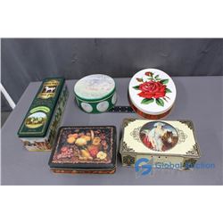 Tins - The White Horde, Thorne's, Burton's