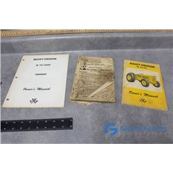 Massey Harris Operator Books & Owners Manual