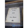 Image 2 : Massey Harris Operator Books & Owners Manual