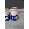 Image 5 : (5) One Quart Gulf XHD Motor Oil