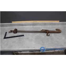 Antique Hanging Scale (Hook) 50lbs Measure