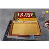 Image 5 : Wooden "The Trump Cigar" Box w/Salt & Pepper Shakers