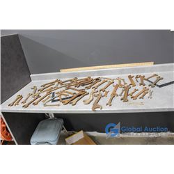 Large Collection of Vintage Double Ended Wrenches