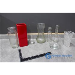 Assorted Vases & Bottles