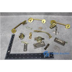 Vintage Hardware - Handles, Hinges, & Assorted