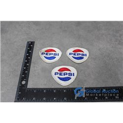 (3) Pepsi Patches