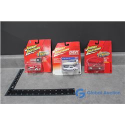 (3) Johnny Lightning Toys in Packages