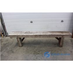 **Wooden Bench