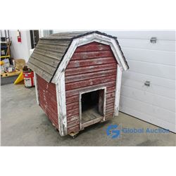**Wooden Dog House