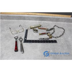 Bottle Openers, Multi Tools, Locks & Assorted