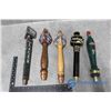 Image 1 : (5) Beer Tap Handles - Richards, Samuel Adams, Caffrey's, Strongbow - BID PRICE x5