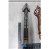 Image 2 : (5) Beer Tap Handles - Richards, Samuel Adams, Caffrey's, Strongbow - BID PRICE x5