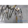 Image 8 : Collector Spoons, Utensils, Lighters, & Military Air Lift Cup