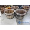 Image 2 : **(4) Wooden Planters