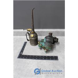 Vintage Carburater & Oiler