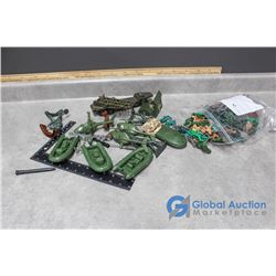 (2) Bags of Army Men, Vehicles & Accessories - BID PRICE x2