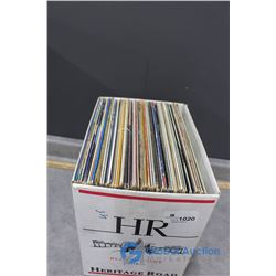 (50) Assorted Records - Jim Reeves, Ronnie Prophet, Cheap Trick