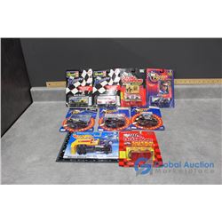 (9) Toy Cars in Packages