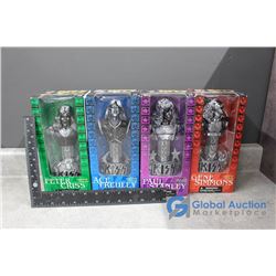 (4) Kiss Figurines in Box - BID PRICE x4