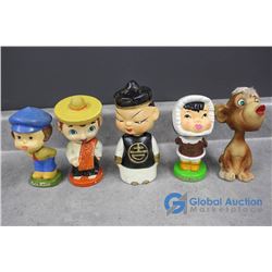 (5) Bobble Heads