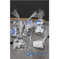 (3) Christmas 11pc, (3) Christmas 5pc. & (2) Mini Christmas 7pc Cookie Cutters