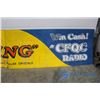 Image 3 : **(2) CFQC Radio Advertising Tin Sign