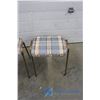 Image 4 : **(3) Vintage Padded Stools