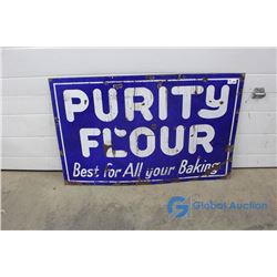 **Purity Flour Metal Sign